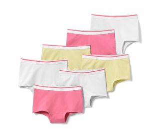 3x weiß, 2x pink, 2x hellgrün