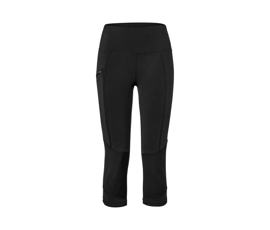 Schwarze 3/4-Trekking-Tight.