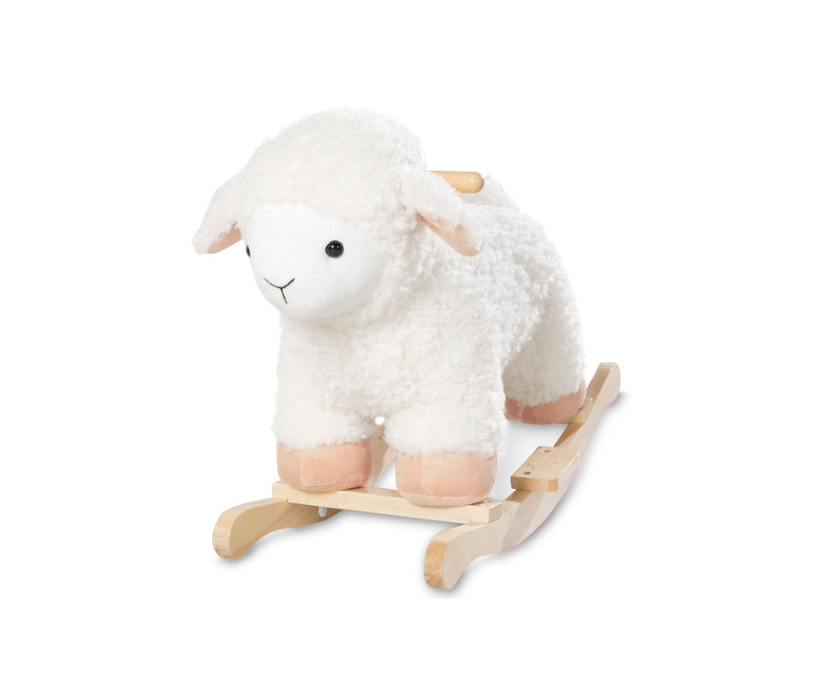 roba Schaukeltier Schaf mit Holzgestell.
