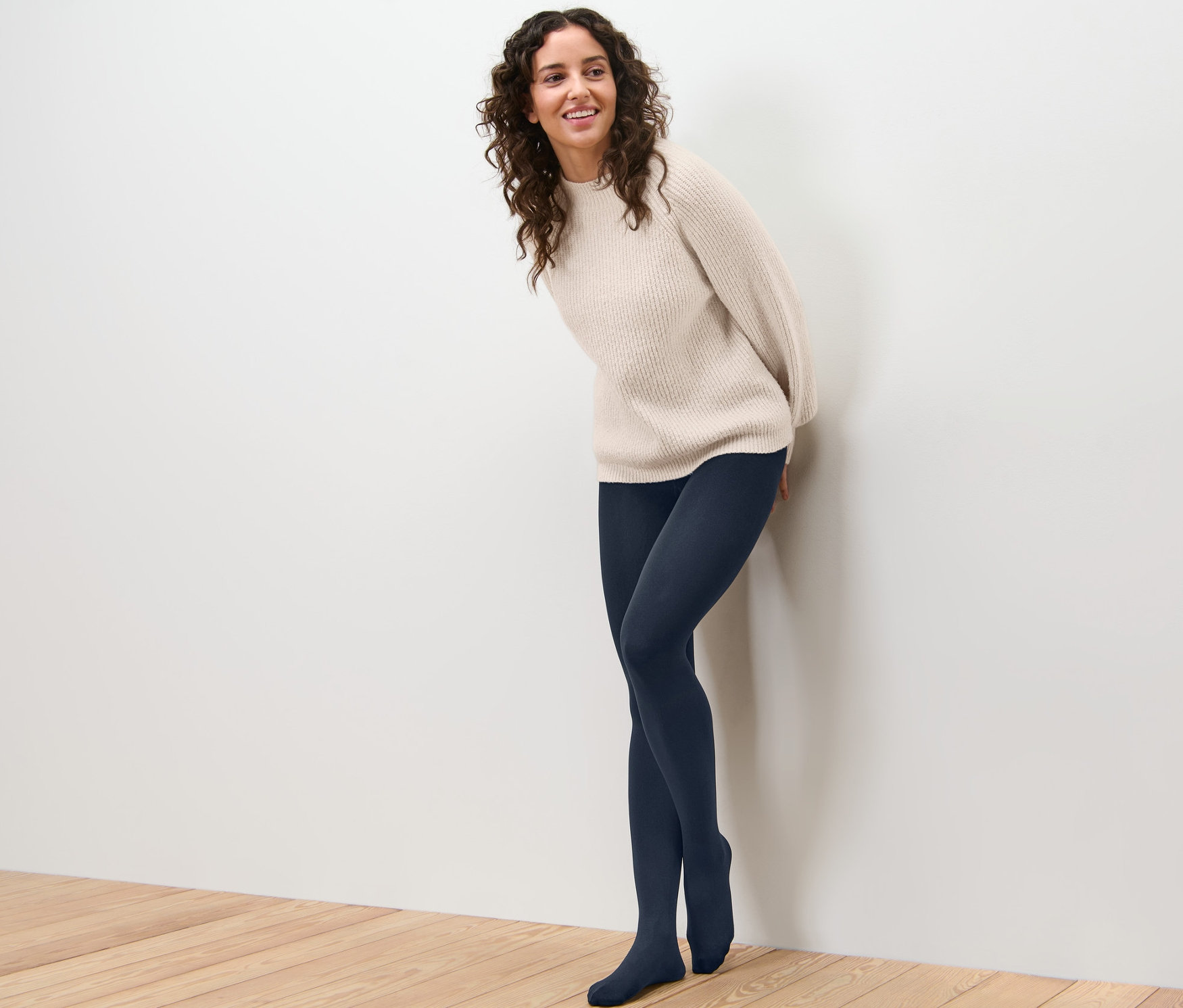 Thumbnail - Tchibo - Thermostrumpfhose - Damen - Gr. S - dunkelblau