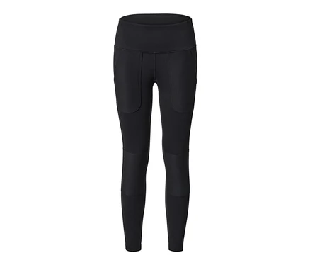 Schwarze Outdoor-Tight.