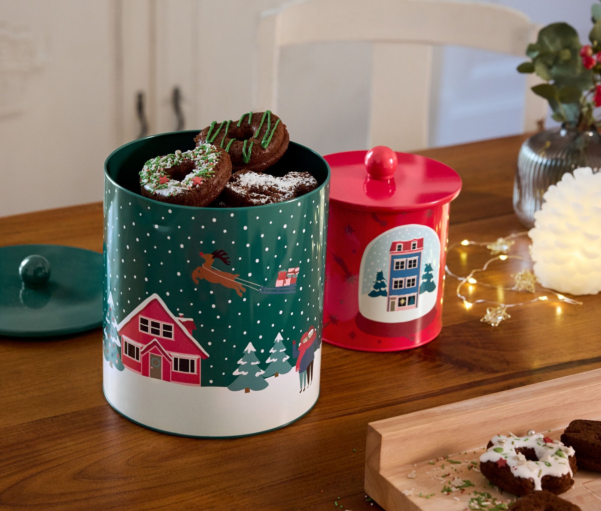 Thumbnail - Tchibo - 2 Mini-Lebkuchen-Backmatten - rot