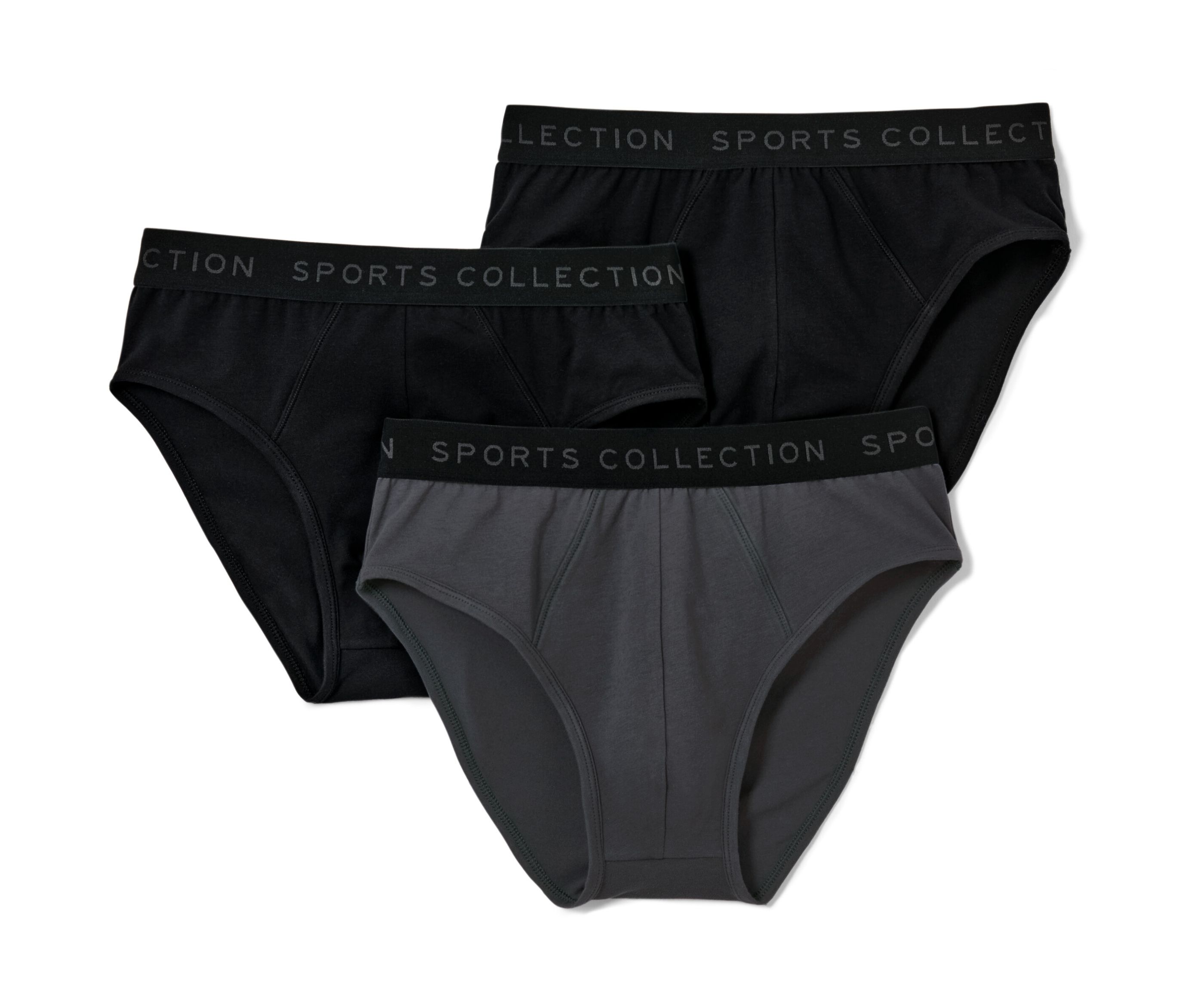 Tchibo - 3 Slips - Herren - Gr. M/5 - schwarz