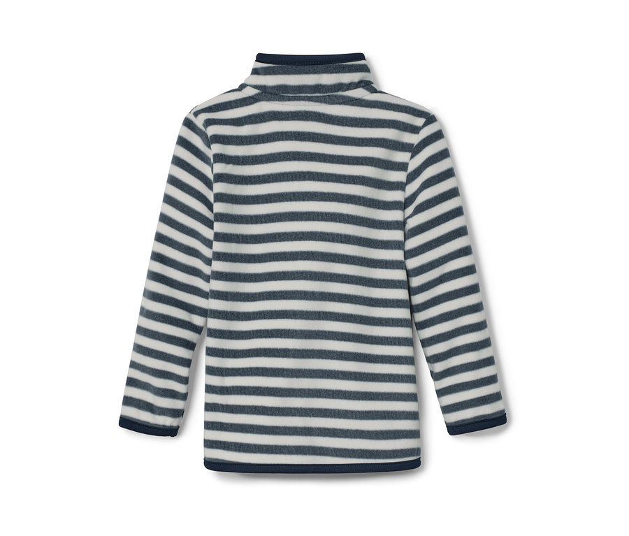 Kinder-Fleecejacke, Ringel.
