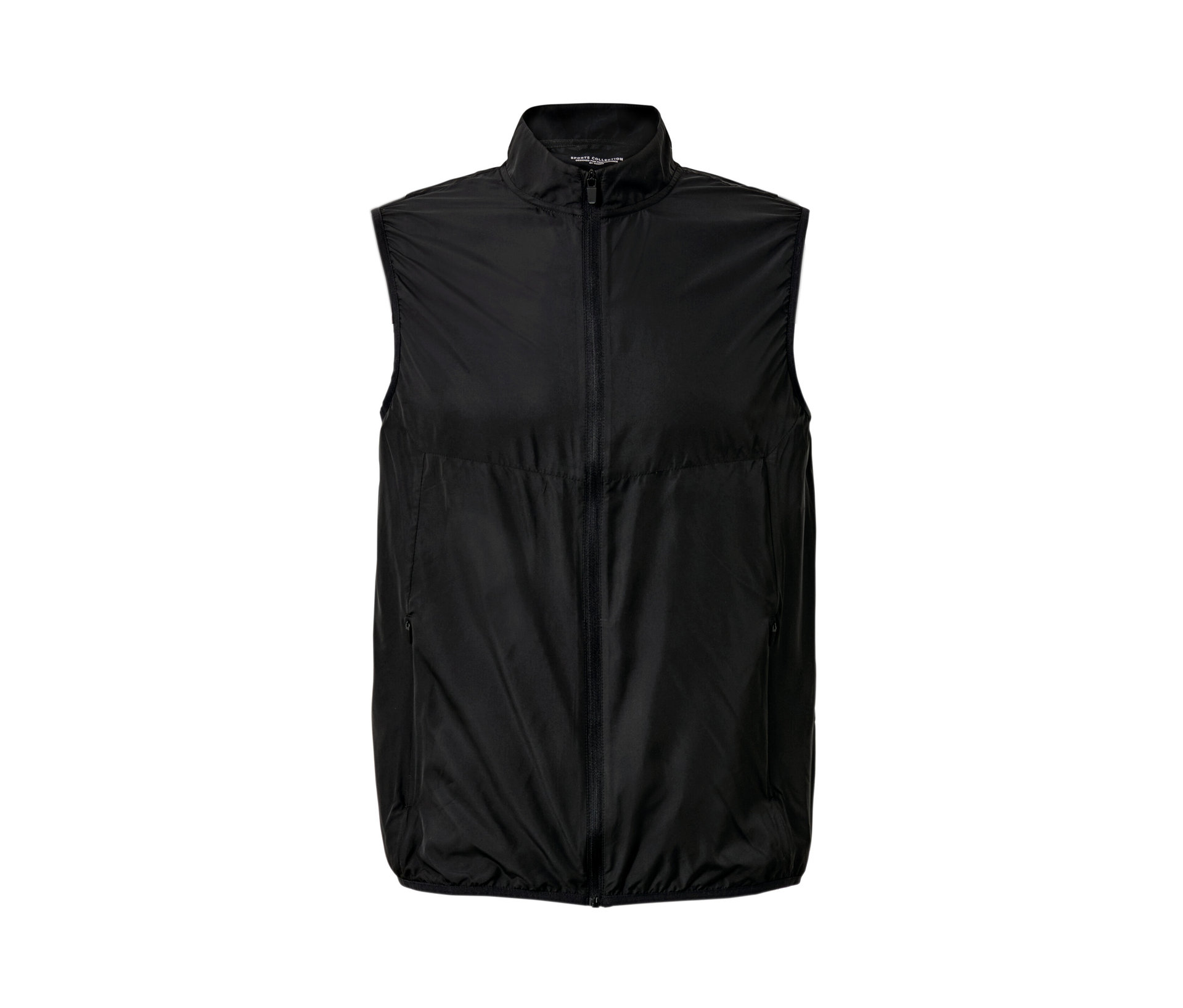 Funktionsweste - Herren - Gr. L - schwarz - schwarz