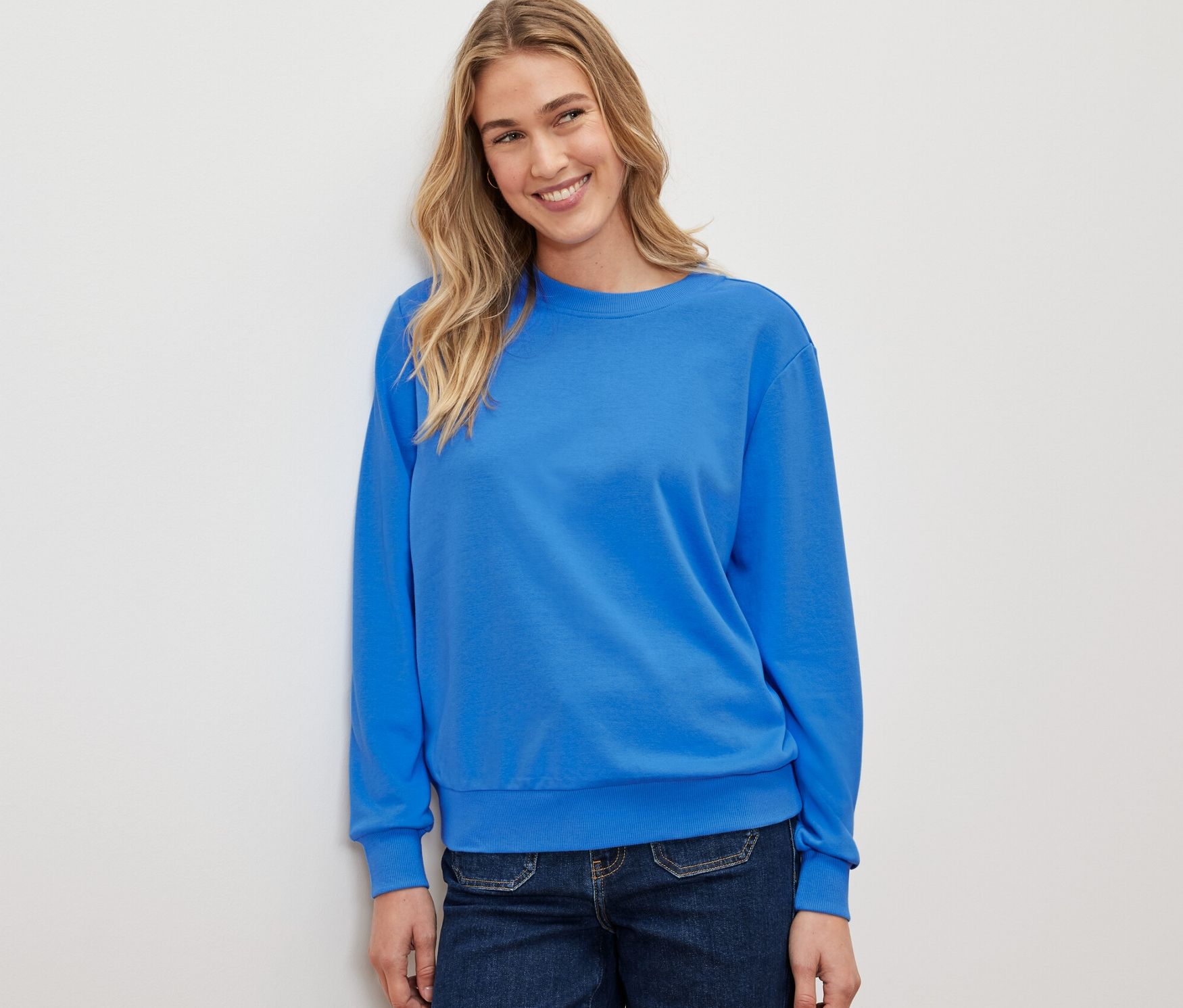 Thumbnail - Tchibo - Sweatshirt - Damen - Gr. L - blau