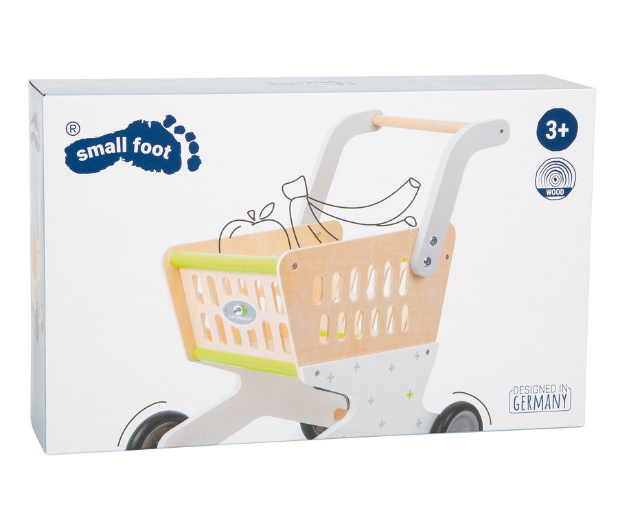 small foot Einkaufswagen »Trend« auf Produktverpackung.