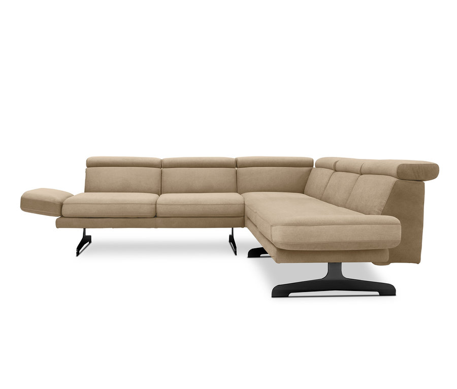Ecksofa »Amantea«, groß, Coffee.