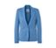 Jerseyblazer, hellblau - Hellblau