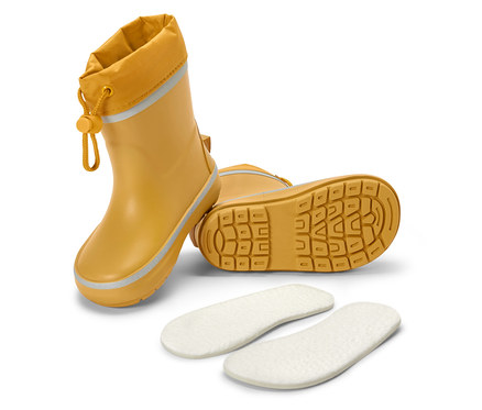 Kinder-Gummistiefel, gelb