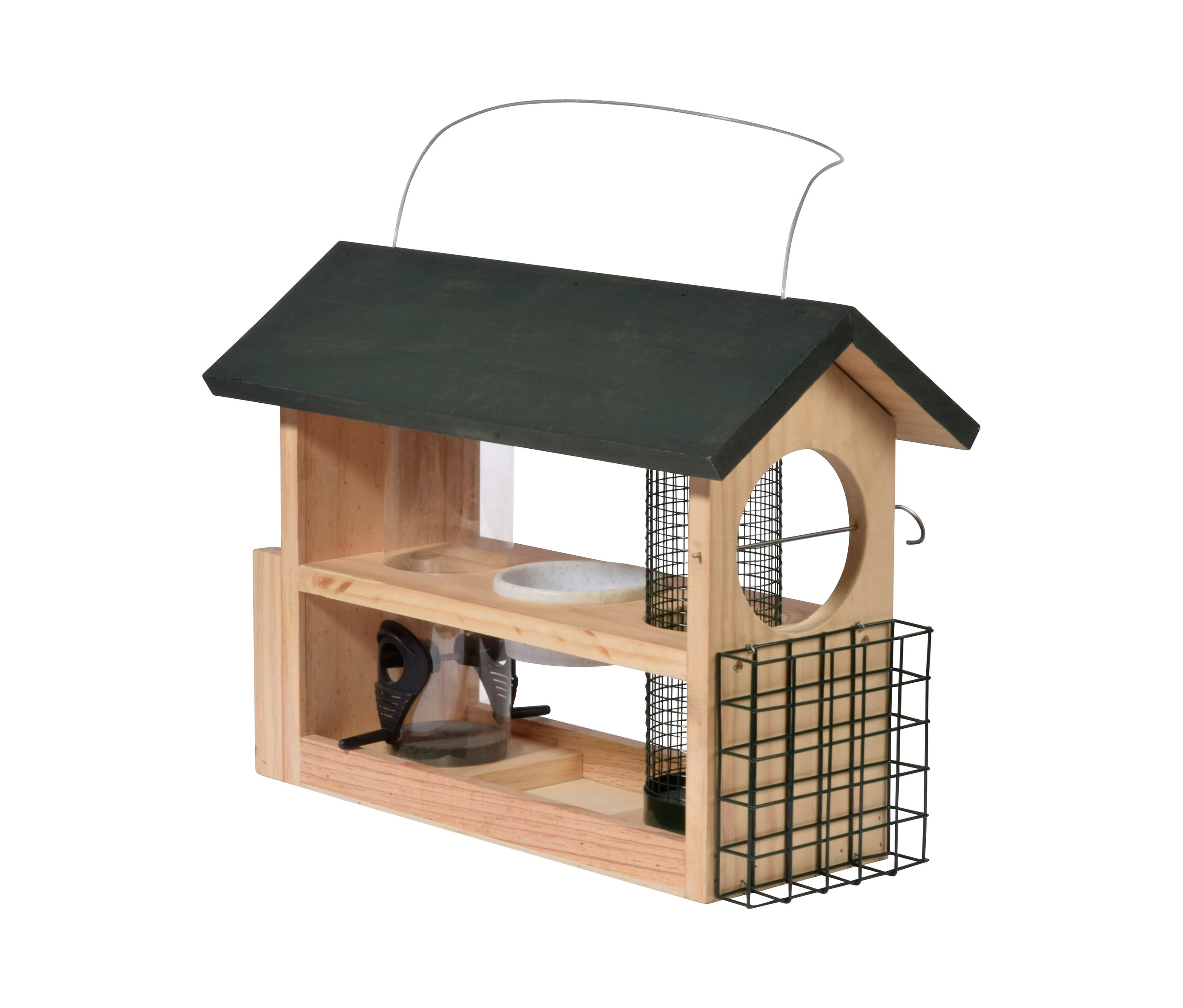 dobar 7-in-1-Futterstation, Holz