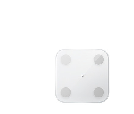 Weiße Xiaomi Waage »Mi Body Composition Scale 2«.
