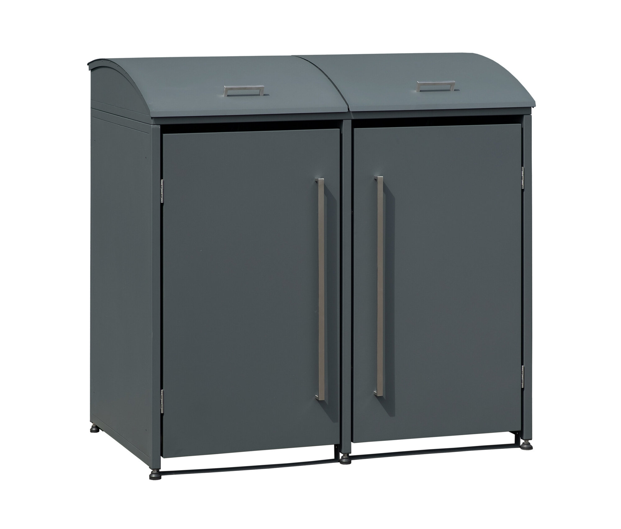 Tchibo - Mülltonnenbox - 139x83x135cm - anthrazit -