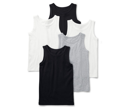 5 Kinder-Unterhemden