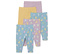 5 Kinder-Leggings, Schmetterlinge-Alloverprint