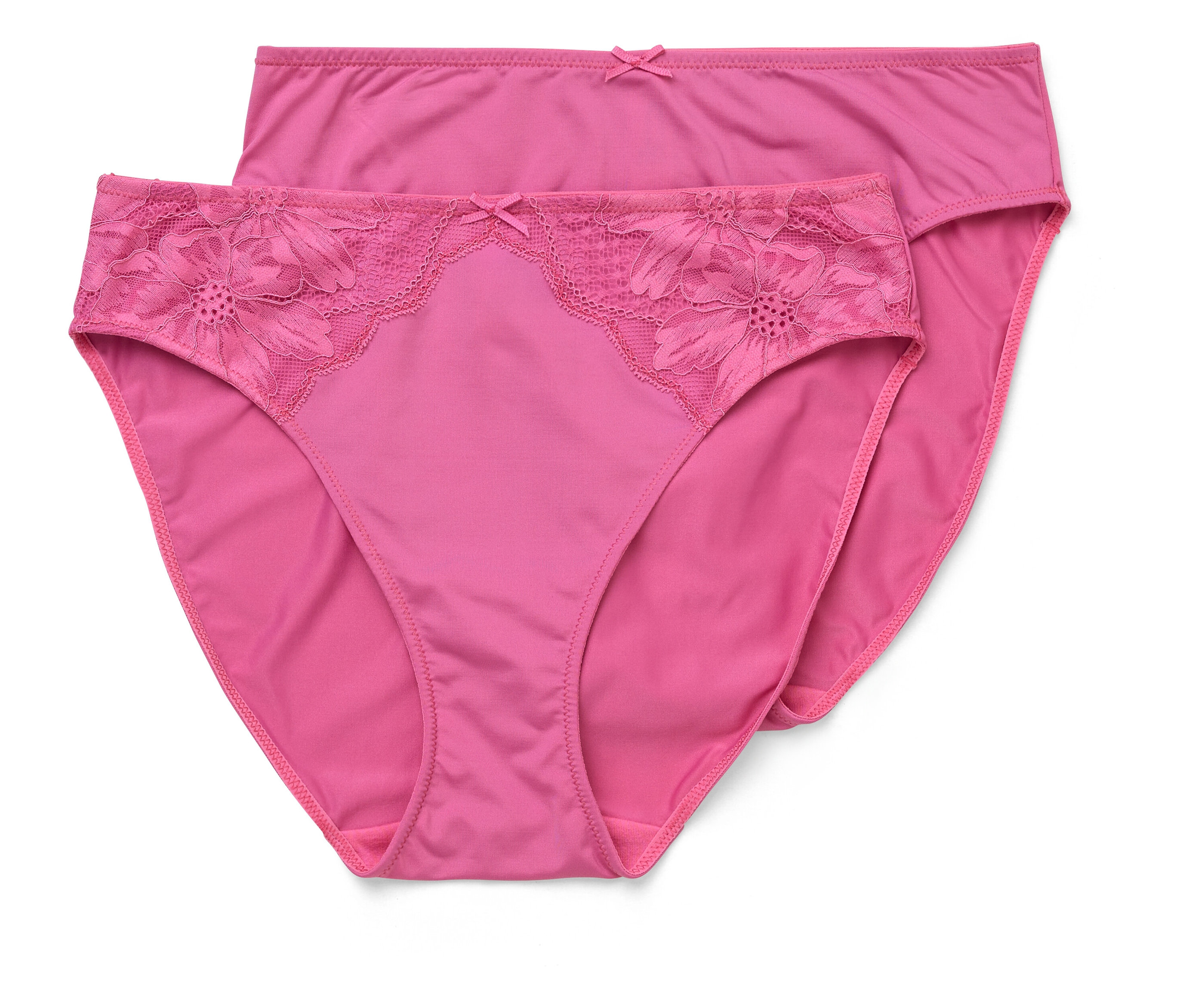 Tchibo - 2 Slips - Damen - Gr. M - pink
