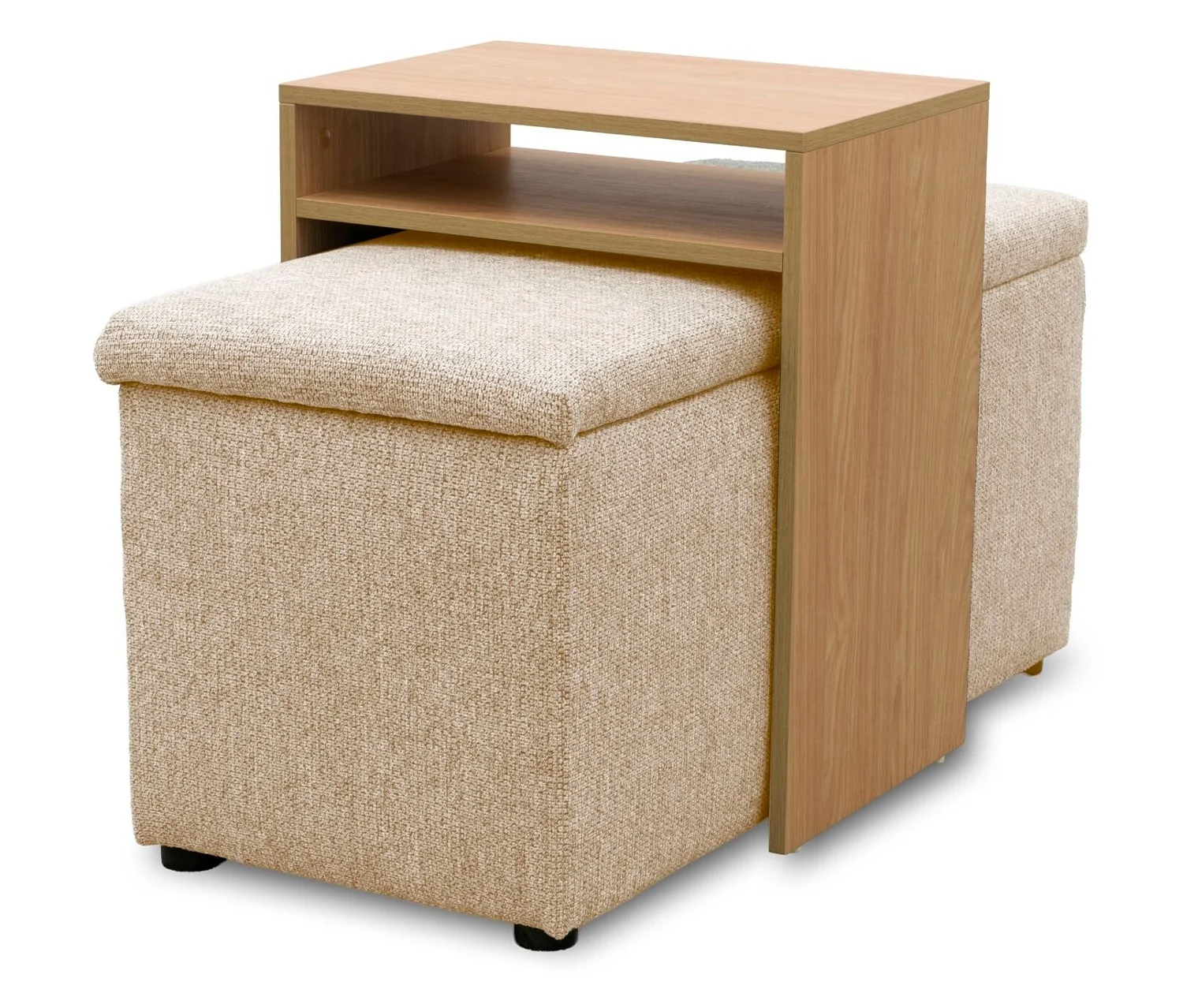Domo Hocker mit Tisch »Kopenhagen« - 91x41x43cm - beige -
