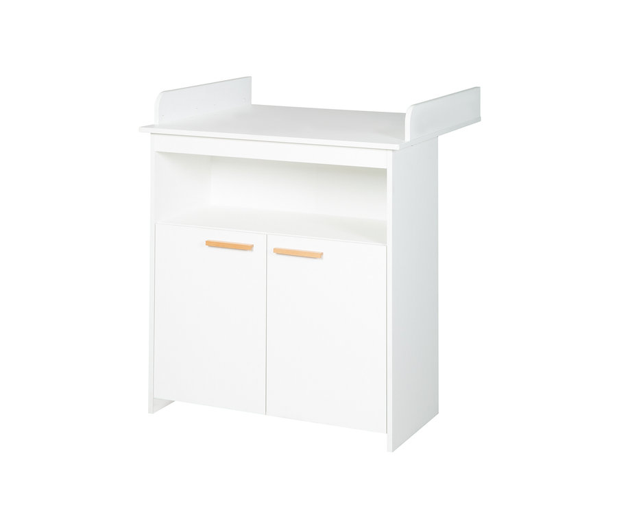 Weisse roba »Anton« Kinderzimmerset Wickelkommode mit Schrank.