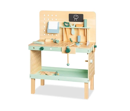 Pinolino Werkbank »Jupp« aus Holz mit Werkzeug.