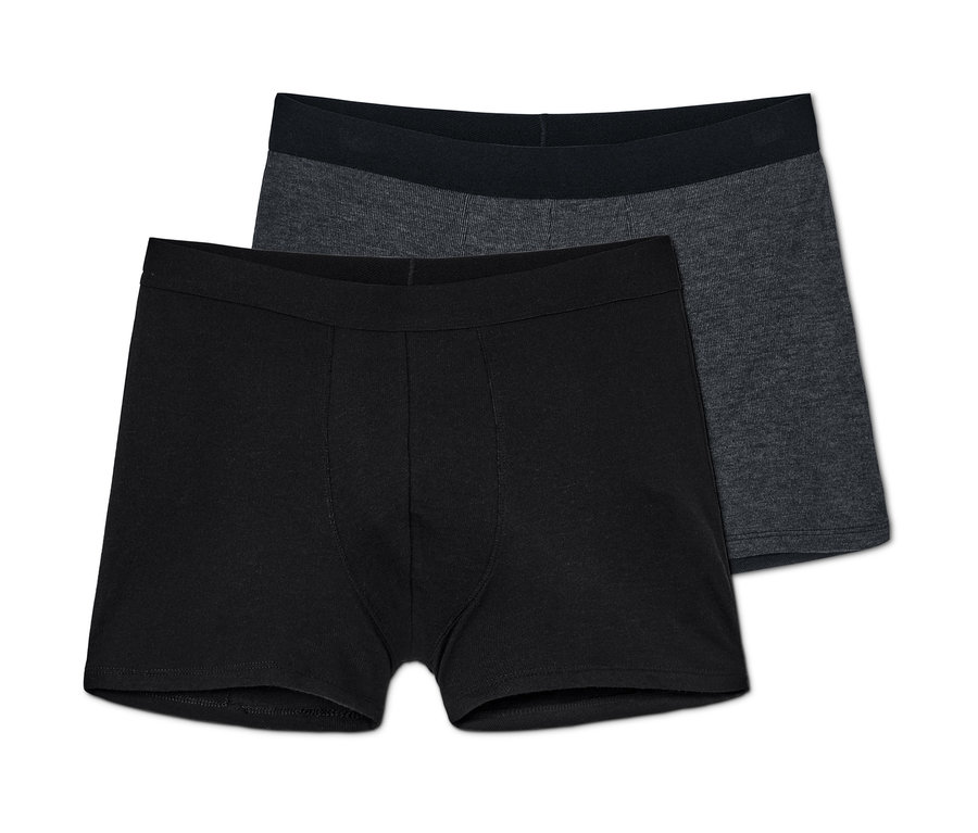 Zwei Slipboxer mit Modal, eine schwarz, eine grau.