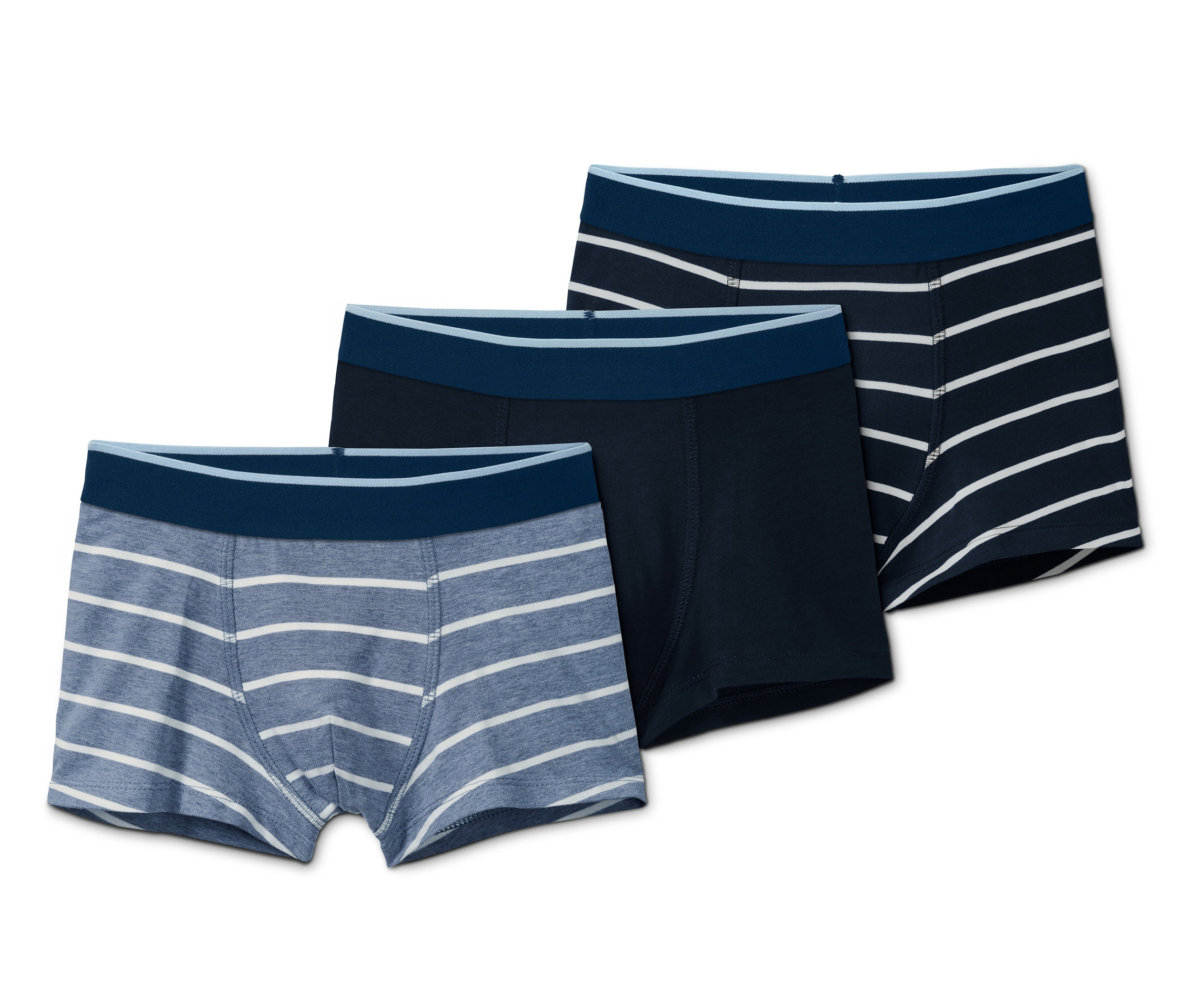 Drei Jungen-Slipboxer.