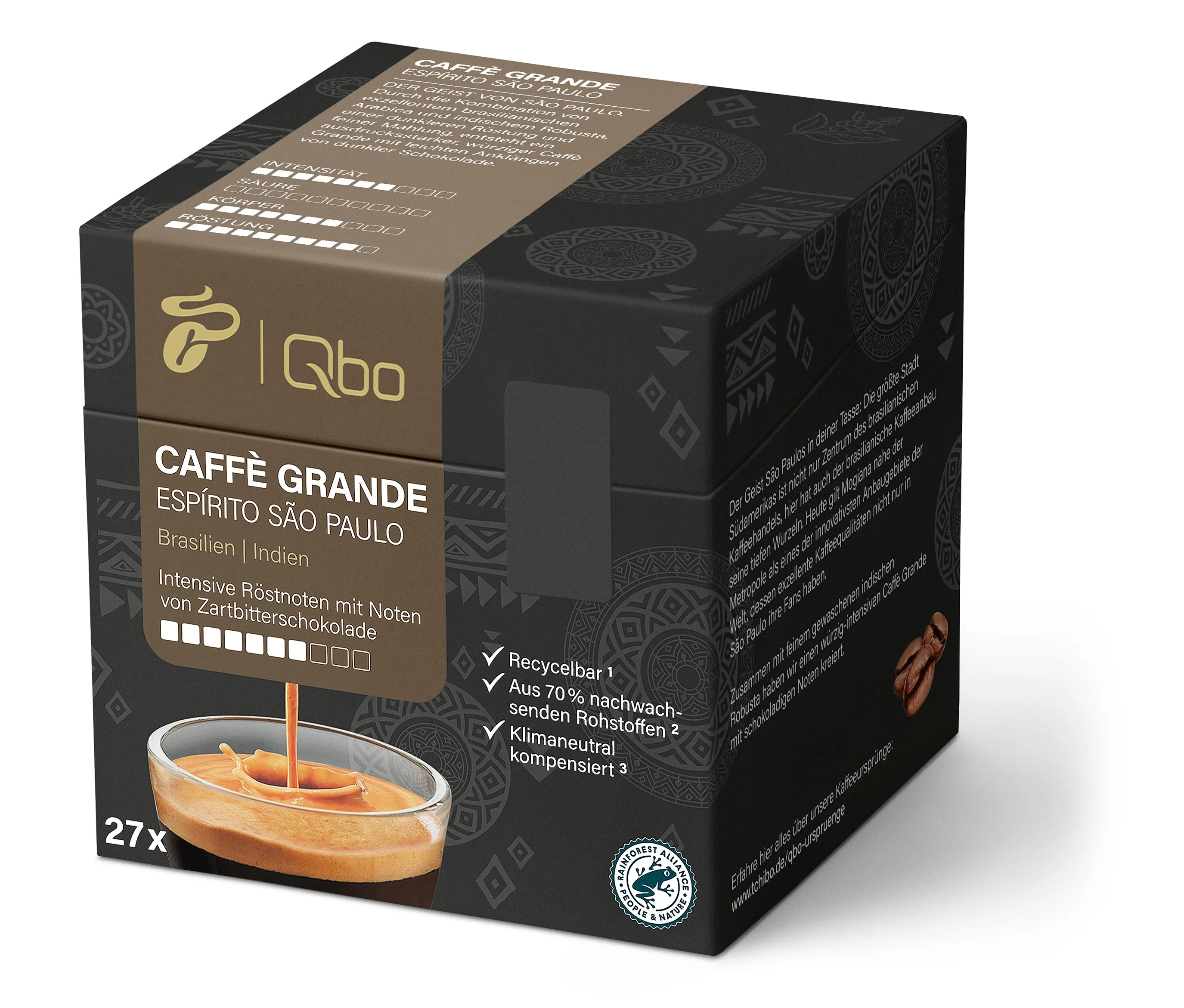 Qbo Caffè Grande Espírito SÃO Paulo - 27 Kapseln - Intensität: 7/10. Qbo Caffè Grande Espírito SÃO Paulo - 27 Kapseln - Intensität: 7/10 <![CDATA[Qbo Caffè Grande ESPÍRITO SÃO PAULO - 27 Kapseln Aufbewahrungshinweis PS 3 günstig Kaufen-Qbo Caffè Grande Espírito SÃO Paulo - 27 Kapseln - Intensität: 7/10. Qbo Caffè Grande Espírito SÃO Paulo - 27 Kapseln - Intensität: 7/10 <![CDATA[Qbo Caffè Grande ESPÍRITO SÃO PAULO - 27 Kapseln Aufbewahrungshinweis