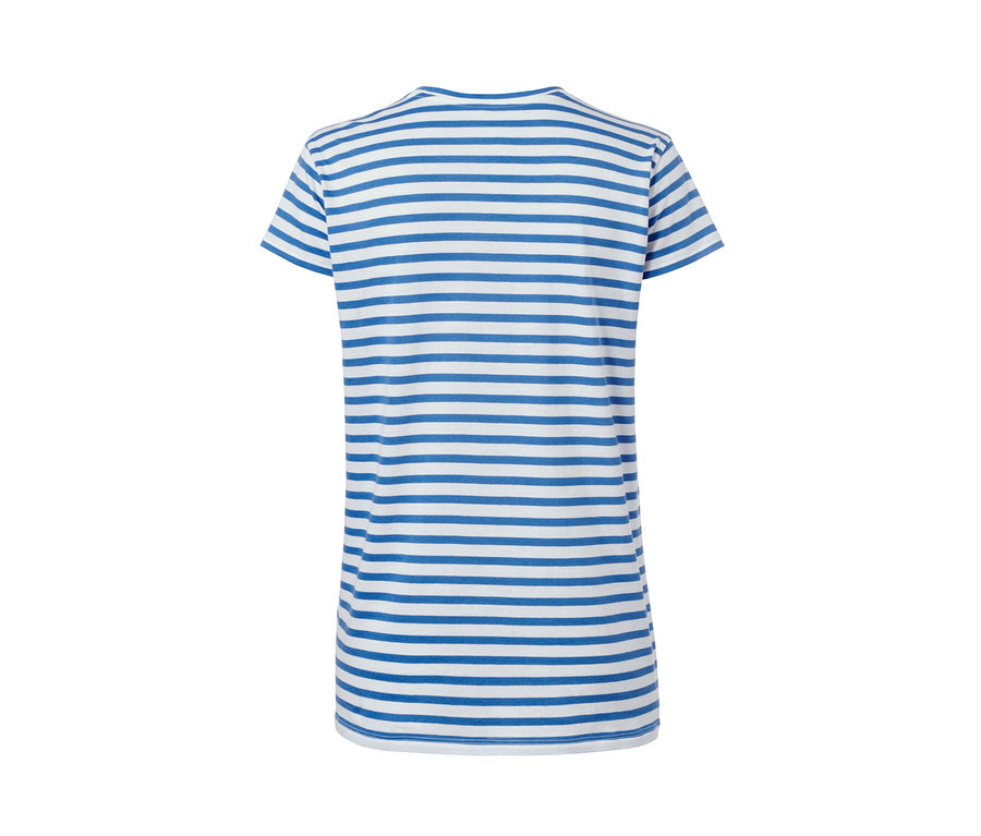 Gestreiftes T-Shirt.