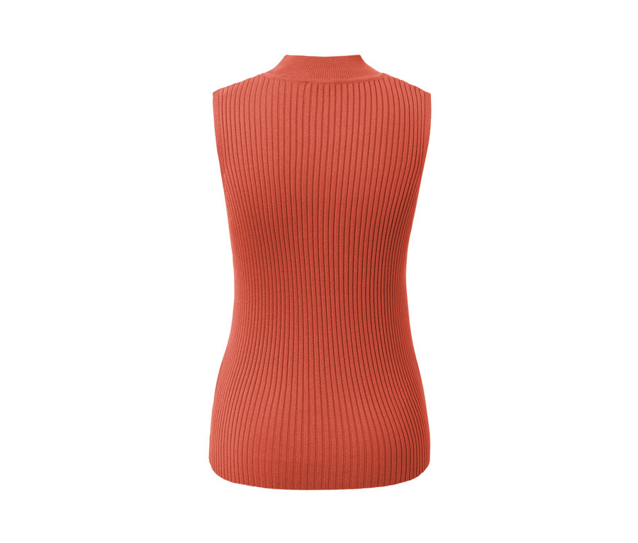 Detailansicht eines Stricktops.