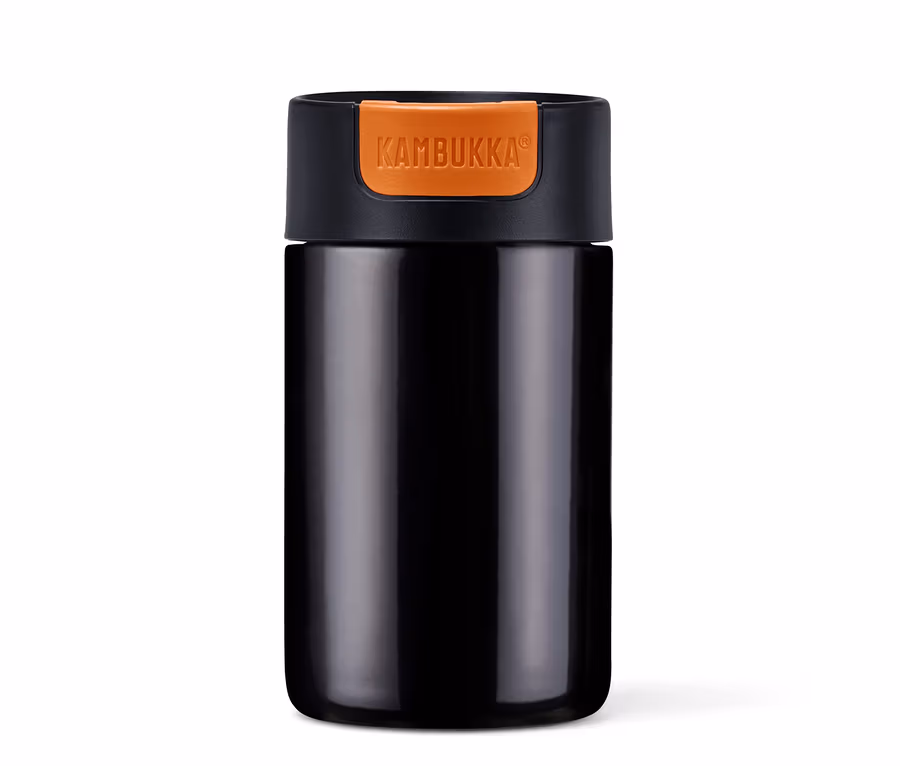 Kambukka To-Go-Becher, Black Chrome