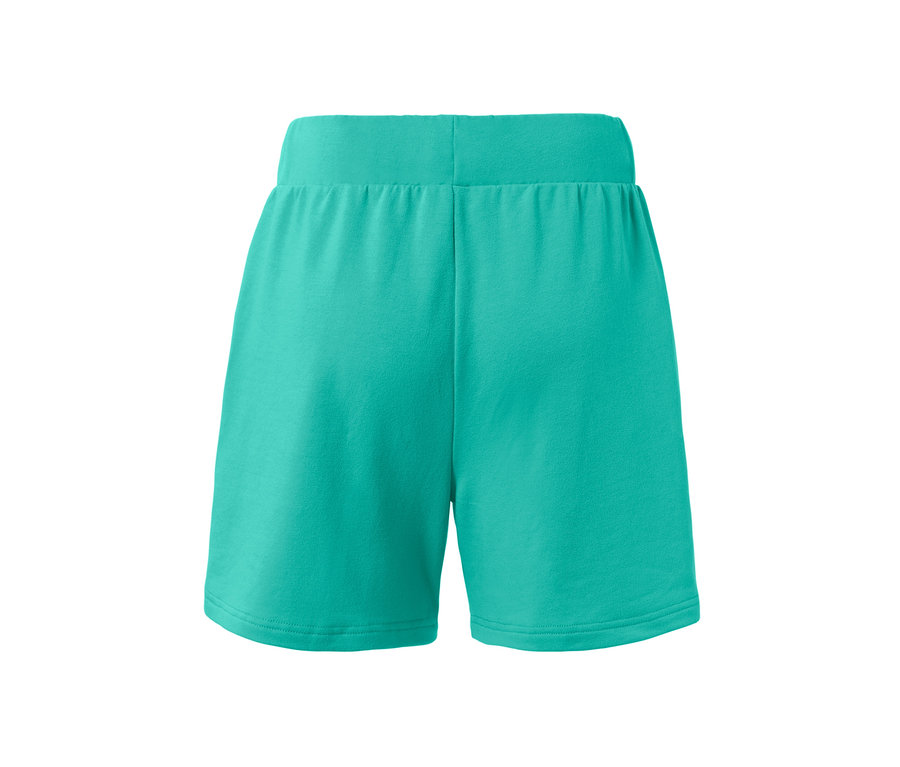 Aqua Sweatshorts.