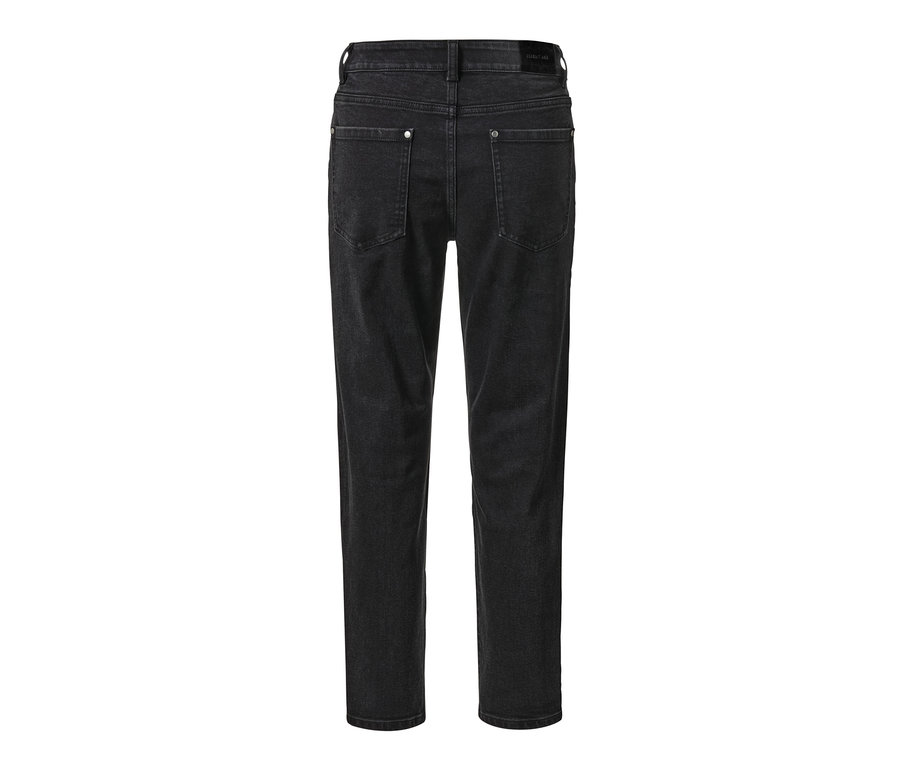 Detailansicht von hinten auf Mom-Denim »Fit Nyla«.