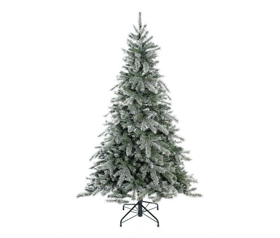 Fichte Frost mit Metallständer, 180 cm.