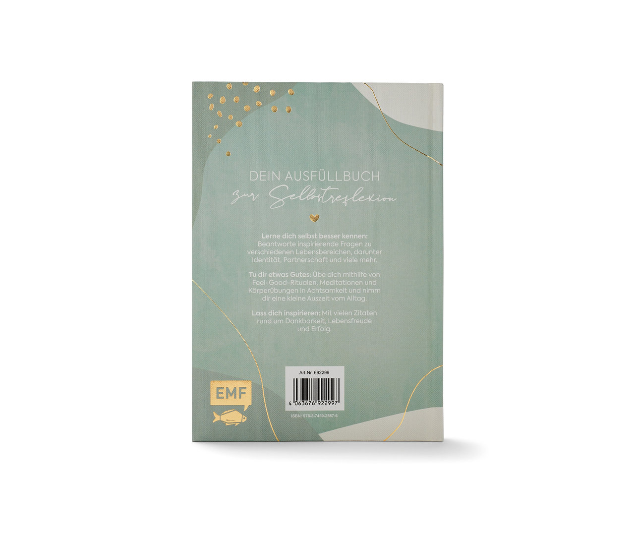 Das Buch »Deine Verabredung mit dir selbst« liegt auf einem Tisch.