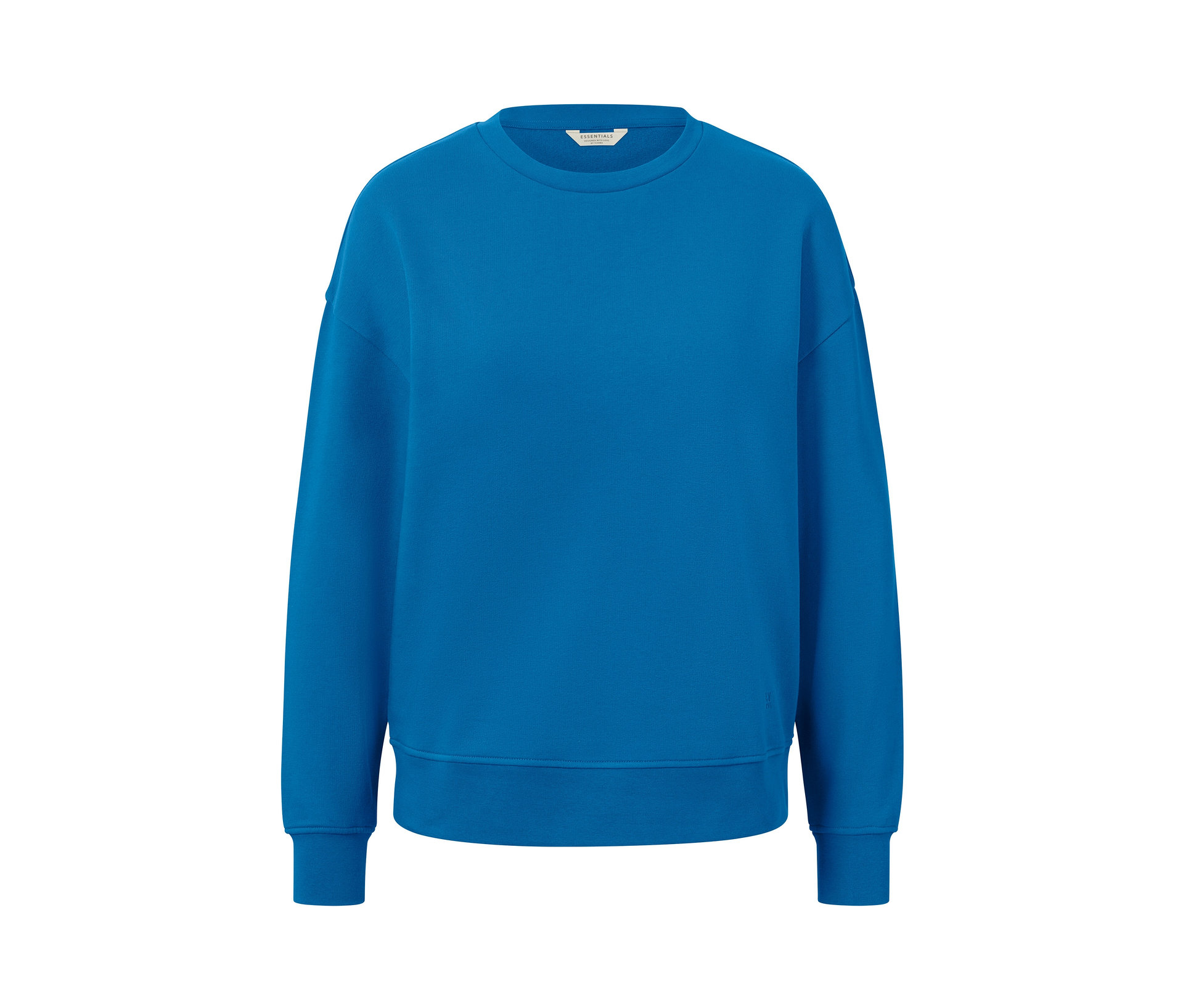 Sweatshirt - Damen - Gr. S - blau - blau