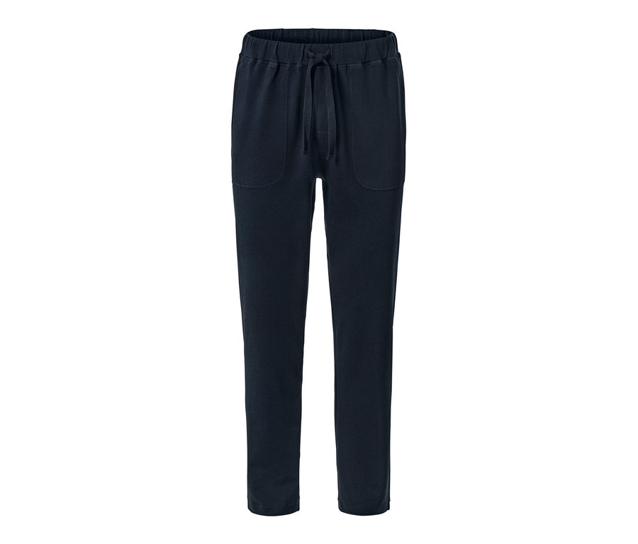Dunkelblaue Homewearhose.
