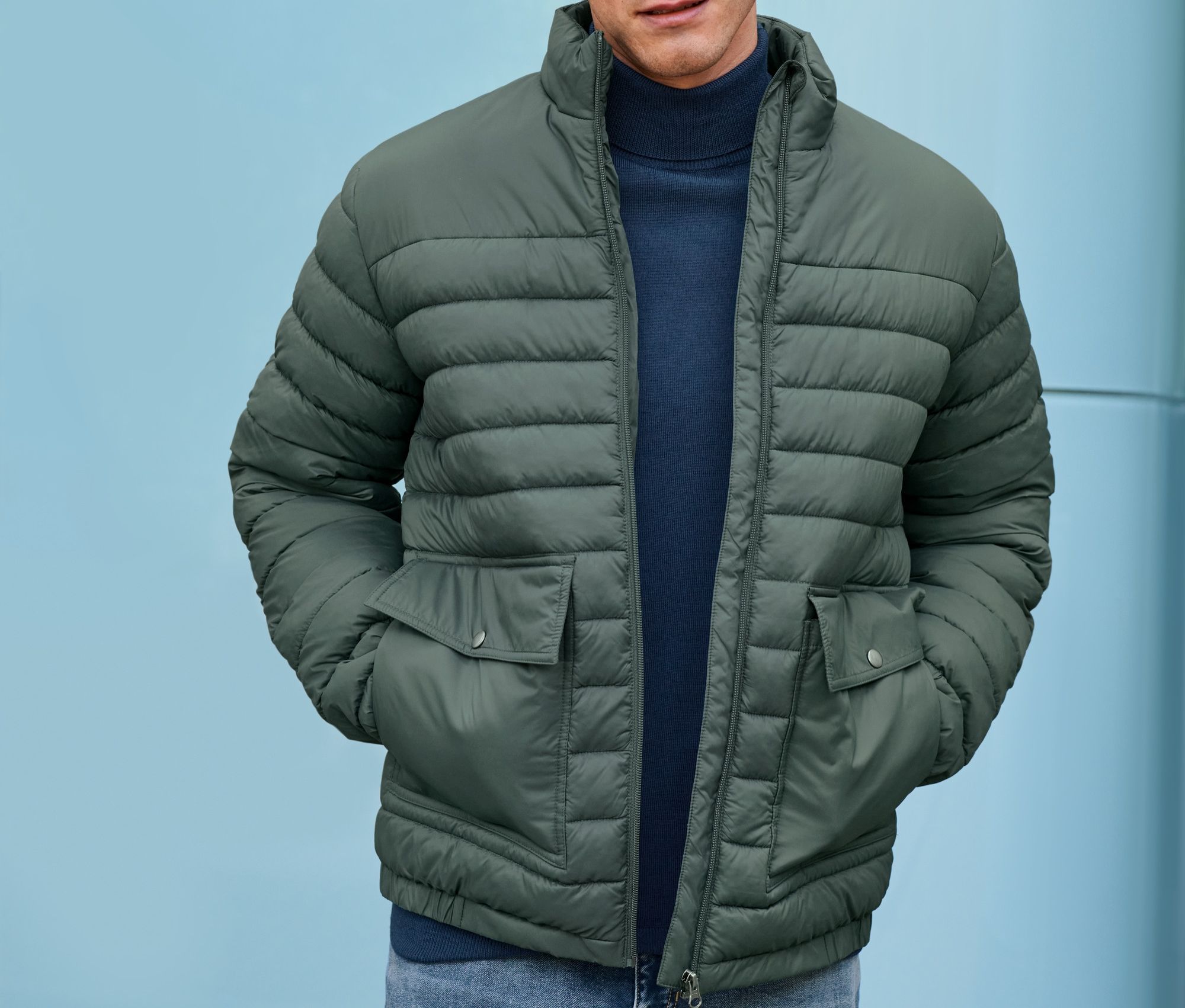 Thumbnail - Tchibo - Merino-Pullover - Herren - Gr. S - dunkelblau