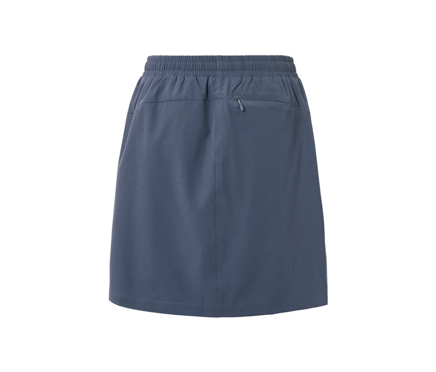 Dunkelblauer Funktionsrock mit Shorts.