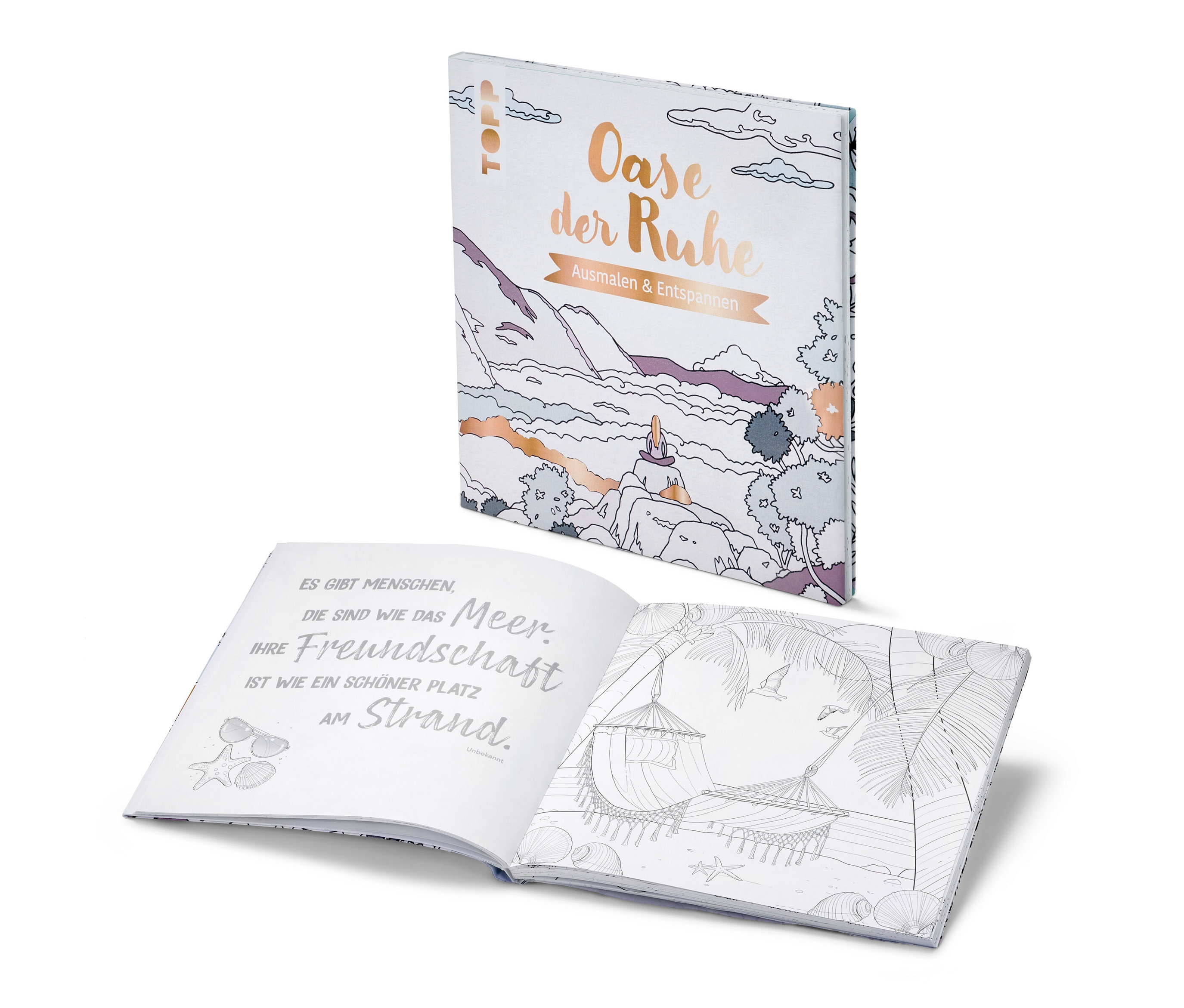 Tchibo - Buch »Oase der Ruhe – ausmalen und entspannen«