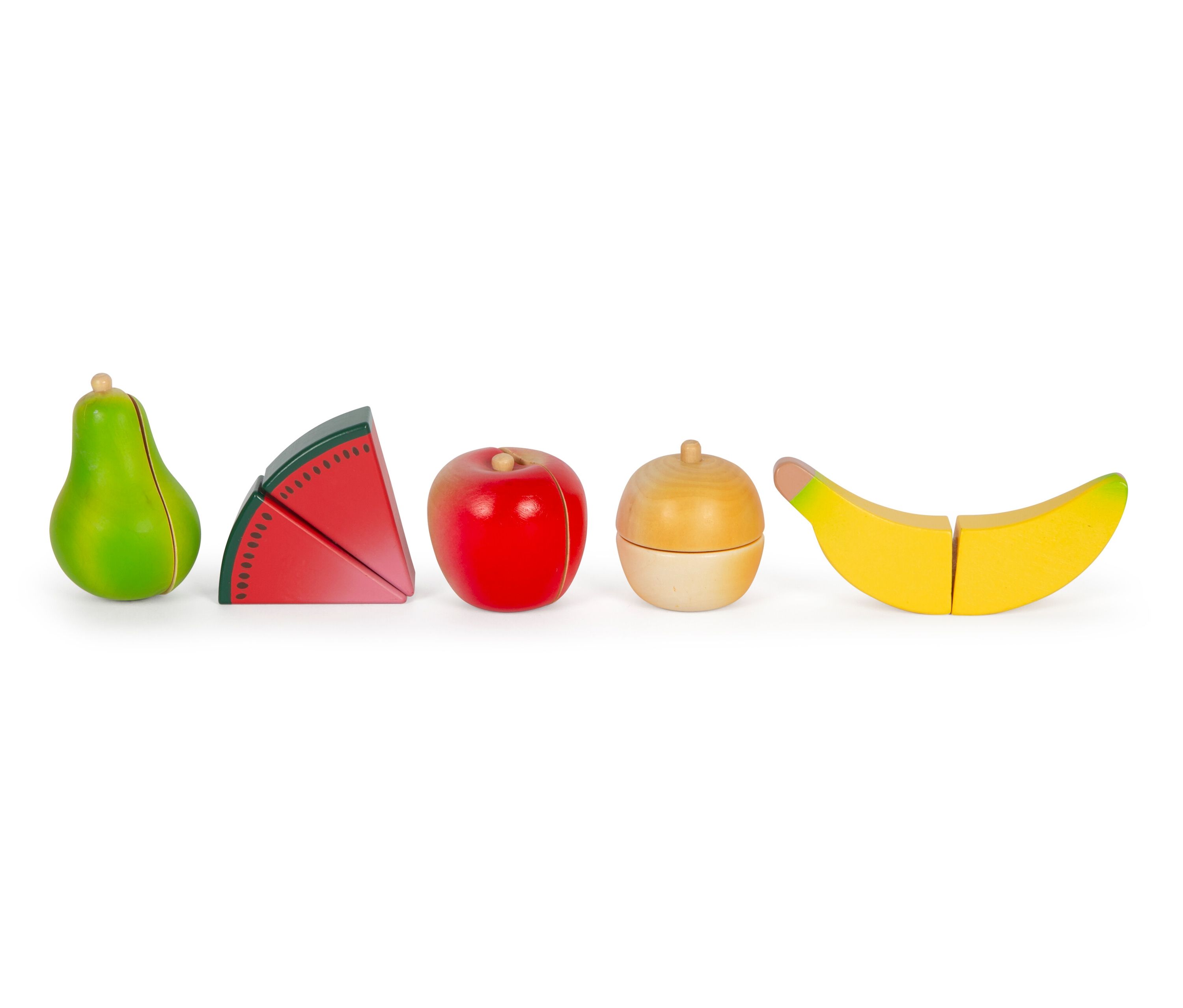 Thumbnail - small foot Schneide-Set Obst und Gemüse »fresh« - mehrfarbig