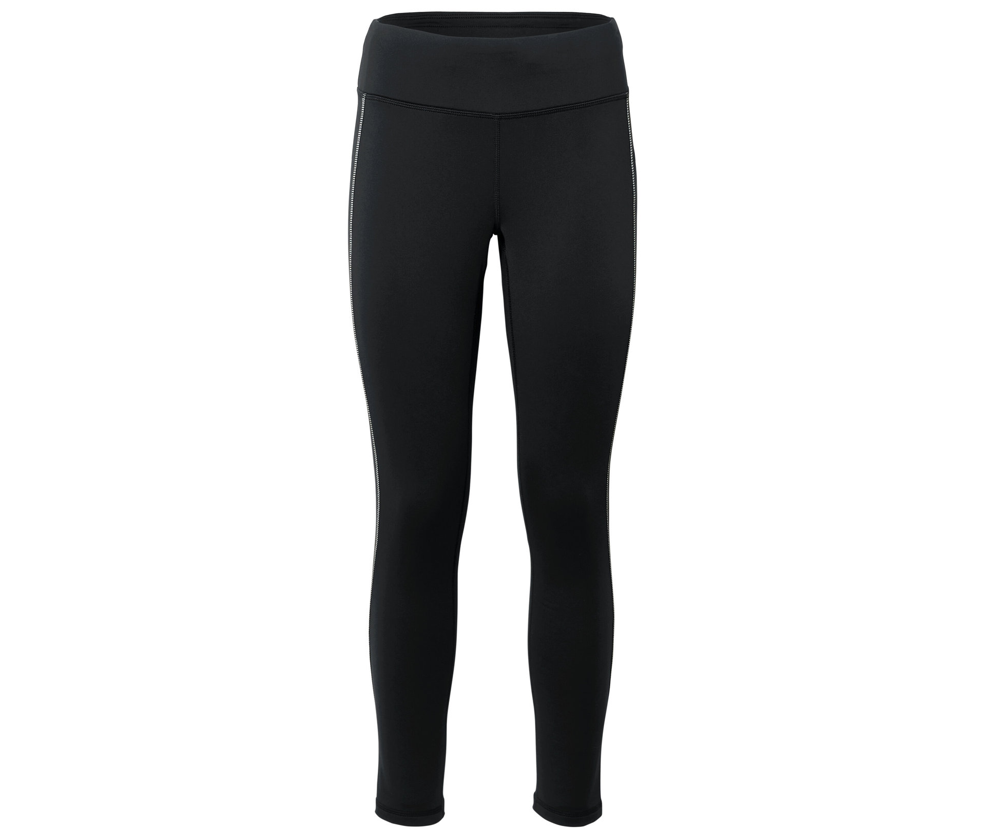 Thermo-Lauftight - Damen - Gr. L - schwarz - schwarz