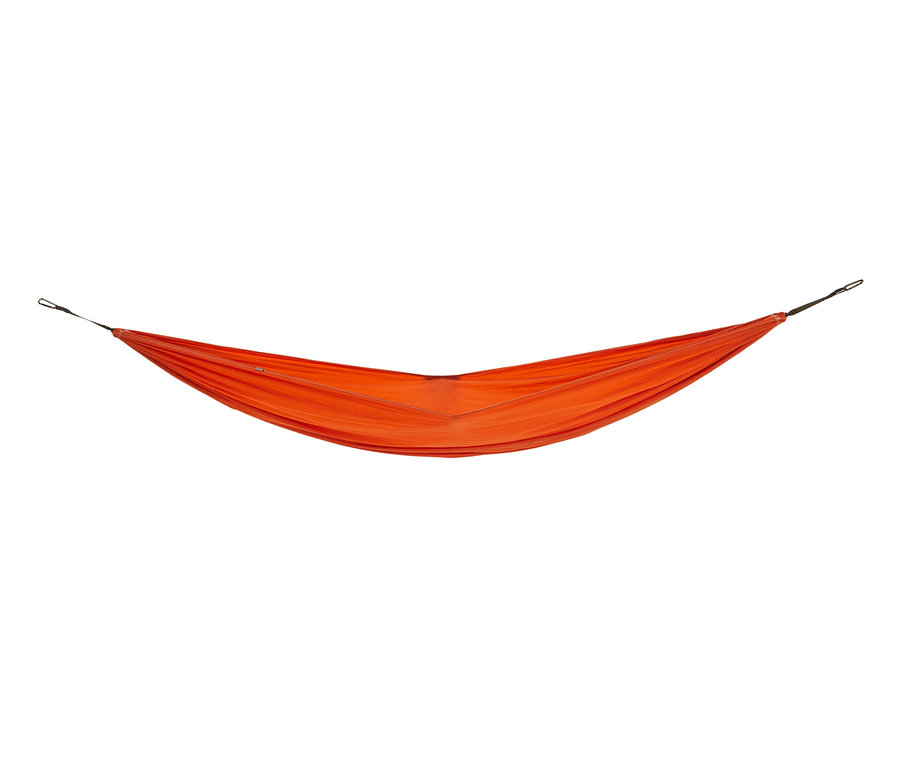 Orange Grand Canyon Bass Hammock Hängematte vor weißem Hintergrund.
