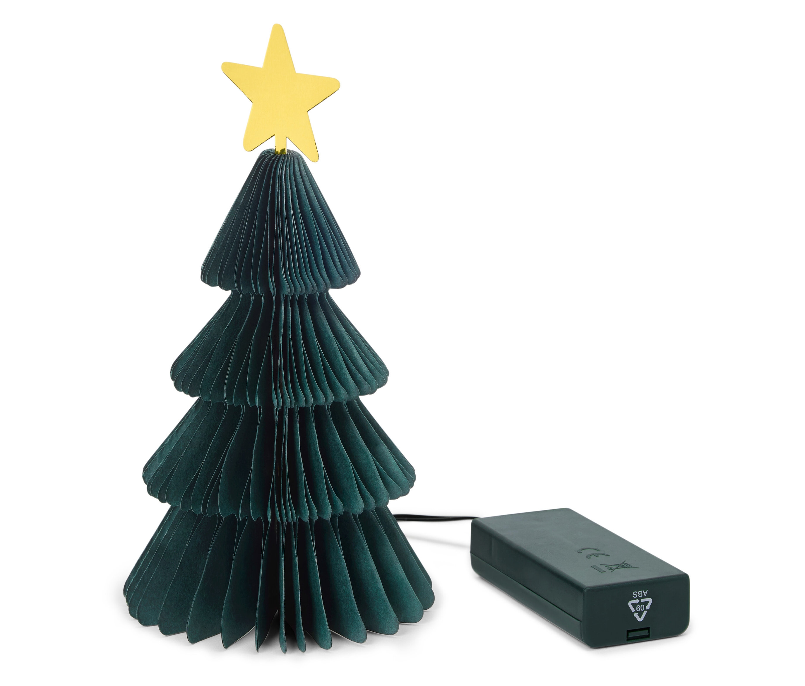 Tchibo - LED-Papierbaum - grün