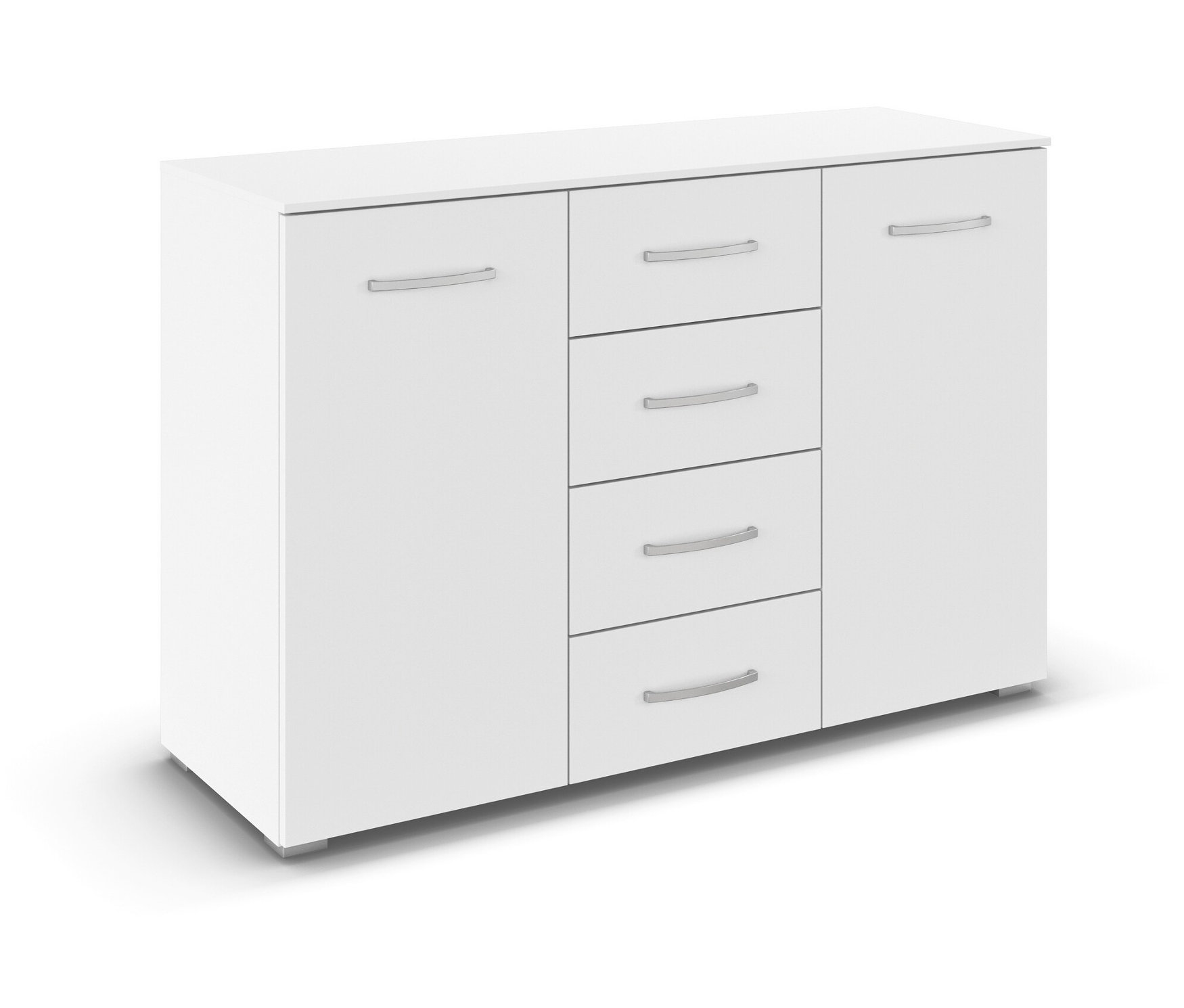 rauch Kommode »Aditio« - 120x42x81cm - weiß - Holz / Holz