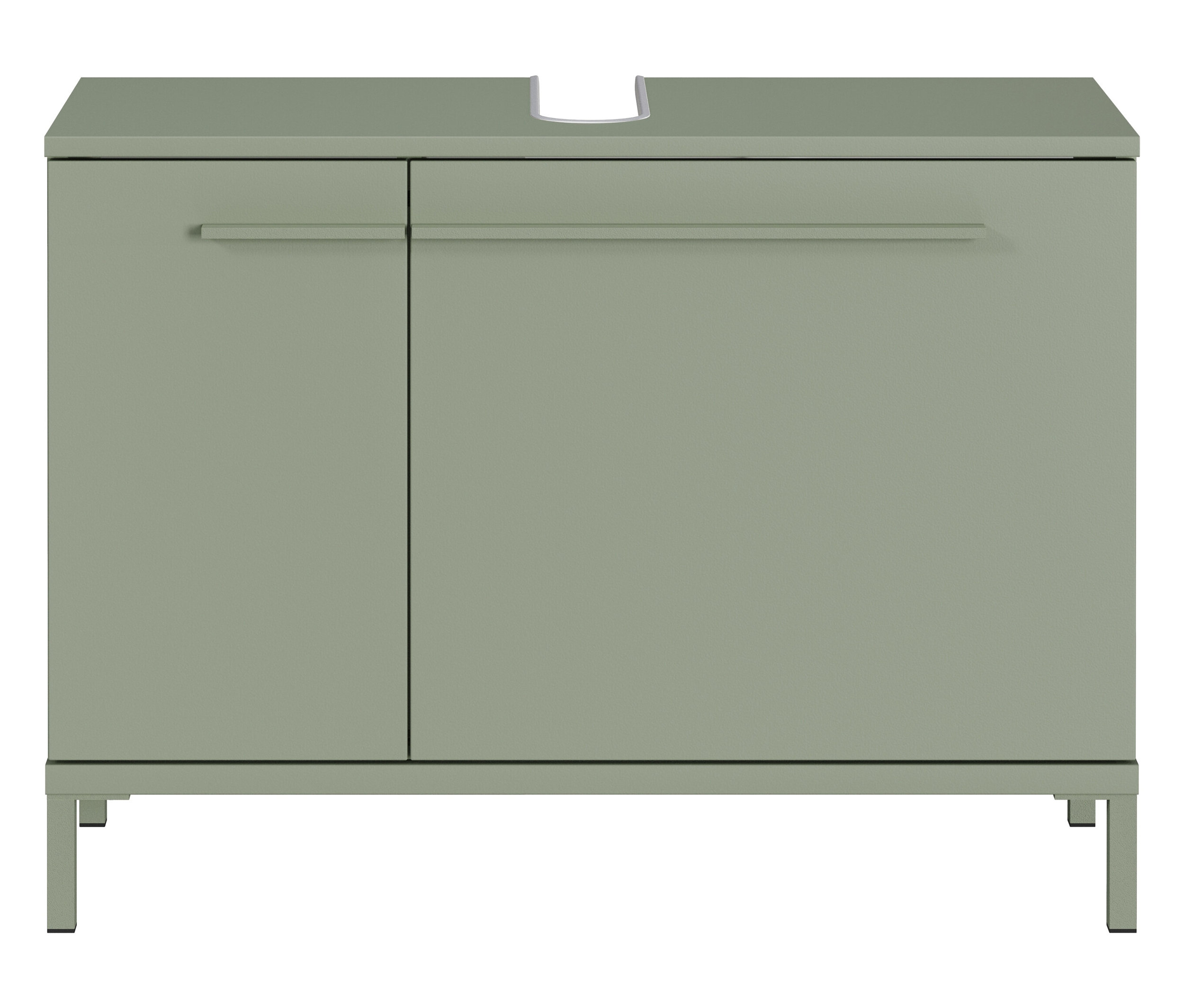 GERMANIA Waschbeckenunterschrank "Waschbeckenunterschrank" 1 Stk. tlg. Waschbeckenunterschrank mit Siphonausschnitt