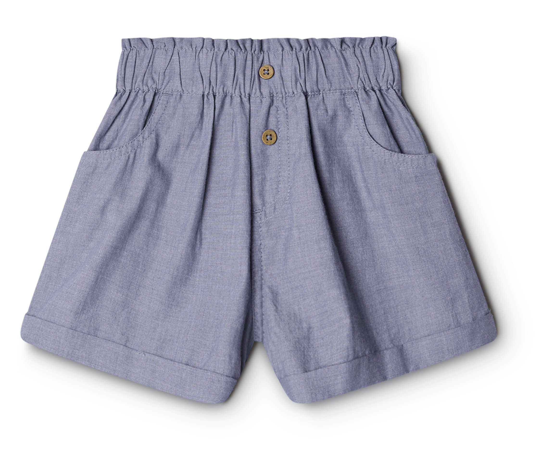 Tchibo - Kinder-Paperbag-Shorts - Gr. 86/92 - blau