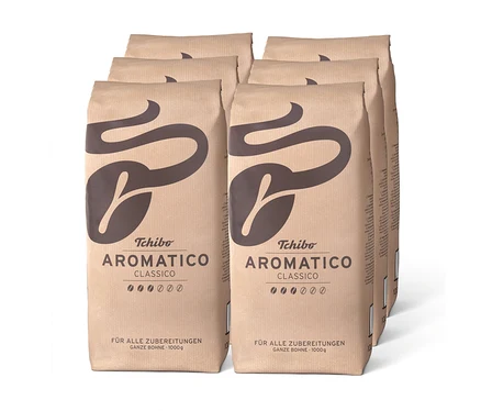 Aromatico Classico - 6 x 1 kg Ganze Bohne