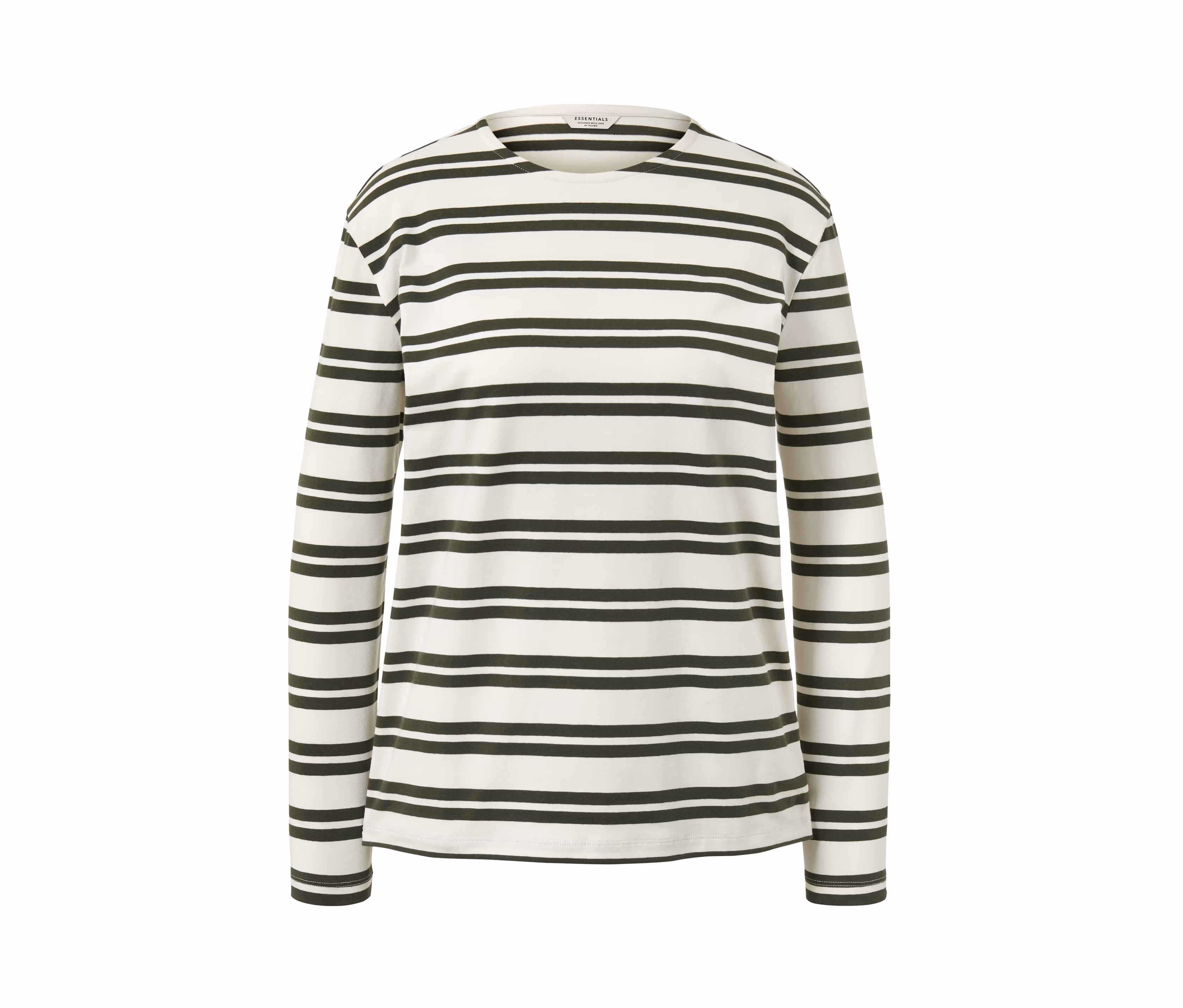 Tchibo - Langarmshirt - Damen - Gr. XL - weiß/gestreift. Tchibo - Langarmshirt - Damen - Gr. XL - weiß/gestreift <![CDATA[Langarmshirt, olivgrün-cremefarben gestreift Farbe: Olivegrün-cremefarben gestreift Material: 96% Baumwolle, 4% Elasthan Ma Langarmshirt Damen günstig Kaufen-Tchibo - Langarmshirt - Damen - Gr. XL - weiß/gestreift. Tchibo - Langarmshirt - Damen - Gr. XL - weiß/gestreift <![CDATA[Langarmshirt, olivgrün-cremefarben gestreift Farbe: Olivegrün-cremefarben gestreift Material: 96% Baumwolle, 4% Elasthan Ma