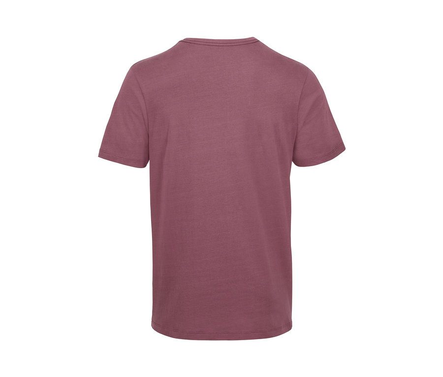 Rückansicht von 2 T-Shirts mit V-Ausschnitt.