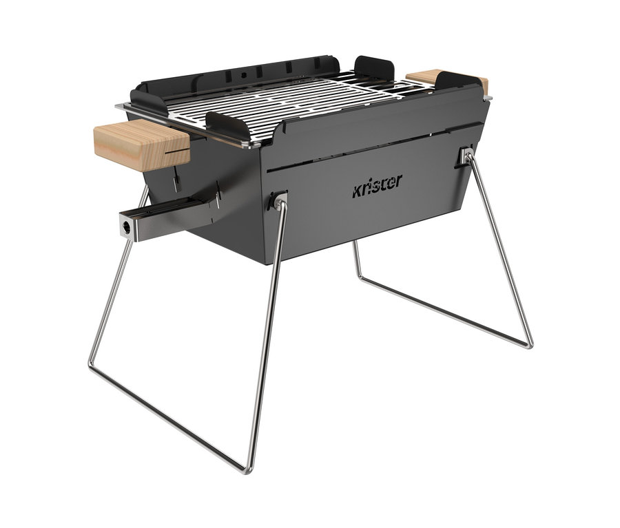 Ein Knister Gasgrill vor einem weißen Hintergrund.