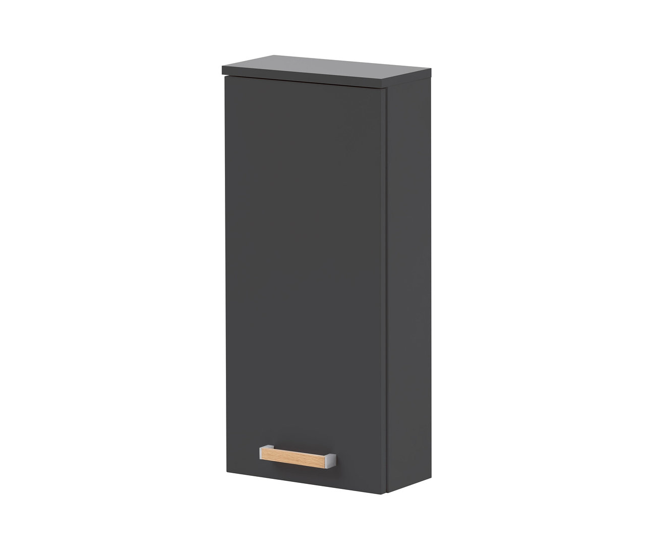 Schmaler Hängeschrank »DUO«, anthrazit.